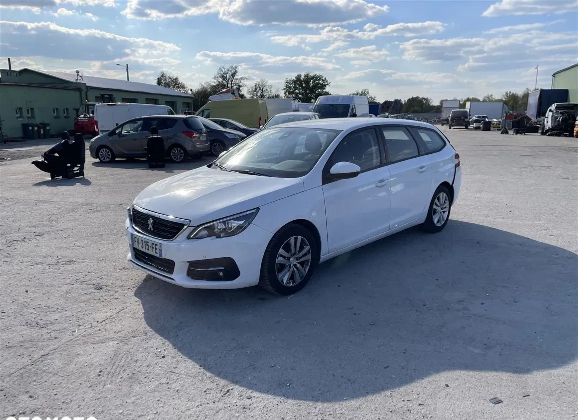 lubuskie Peugeot 308 cena 33750 przebieg: 68000, rok produkcji 2020 z Wyrzysk